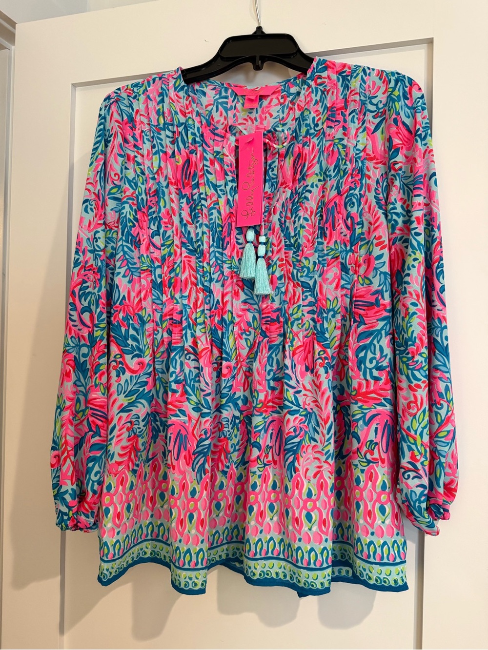 NWT Lilly Pulitzer Marilina Long Sleeve Tunic
